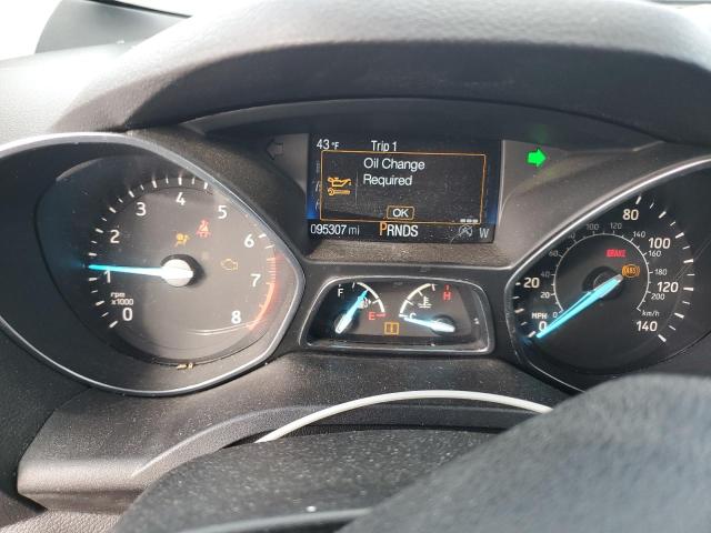 1FMCU9GD6JUD07399 - 2018 FORD ESCAPE SE Szary zdjęcie 9