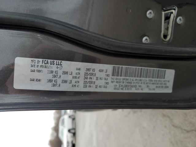 3C4NJDBB3HT642459 - 2017 JEEP COMPASS LATITUDE 灰色 照片 13