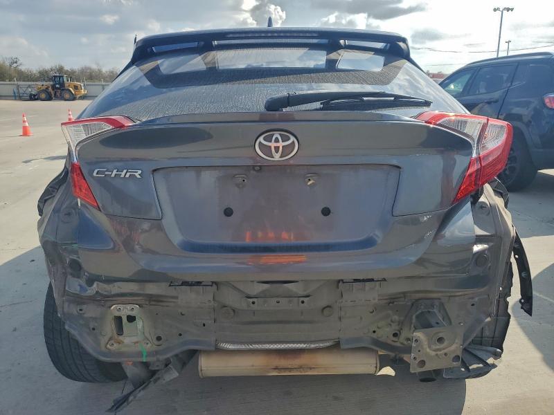 NMTKHMBX4JR049797 - 2018 TOYOTA C-HR XLE Grafito foto 6