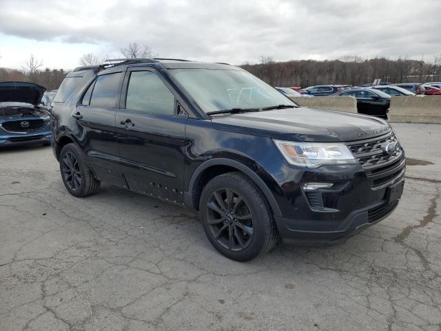 1FM5K8D88JGB50201 - 2018 FORD EXPLORER XLT BLACK photo 4