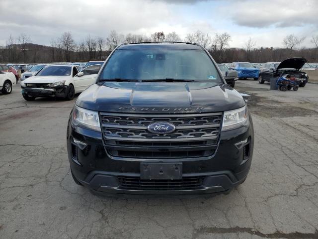 1FM5K8D88JGB50201 - 2018 FORD EXPLORER XLT BLACK photo 5