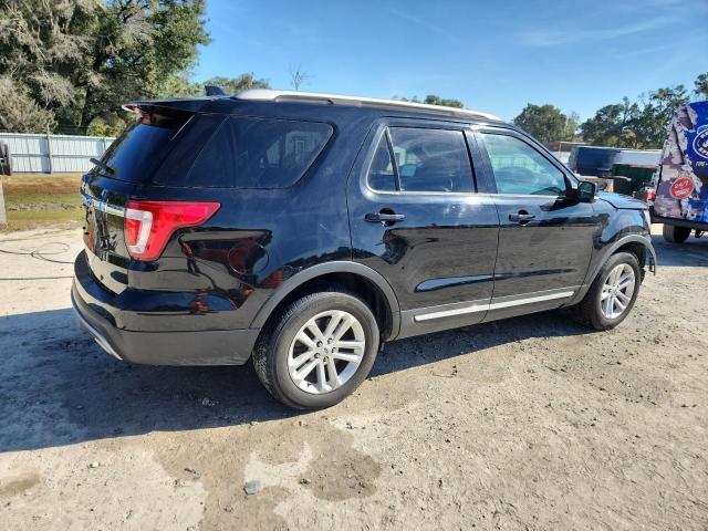 1FM5K7D85HGC29202 - 2017 FORD EXPLORER XLT შავი ფოტო 3