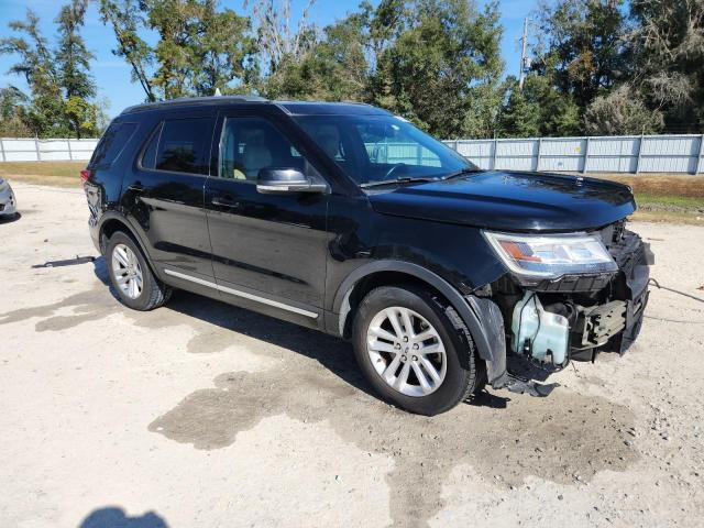1FM5K7D85HGC29202 - 2017 FORD EXPLORER XLT შავი ფოტო 4