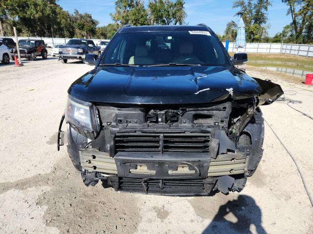 1FM5K7D85HGC29202 - 2017 FORD EXPLORER XLT შავი ფოტო 5