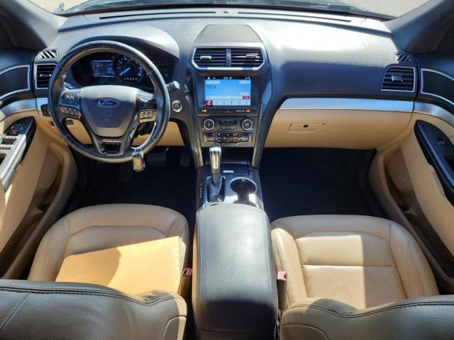 1FM5K7D85HGC29202 - 2017 FORD EXPLORER XLT შავი ფოტო 8