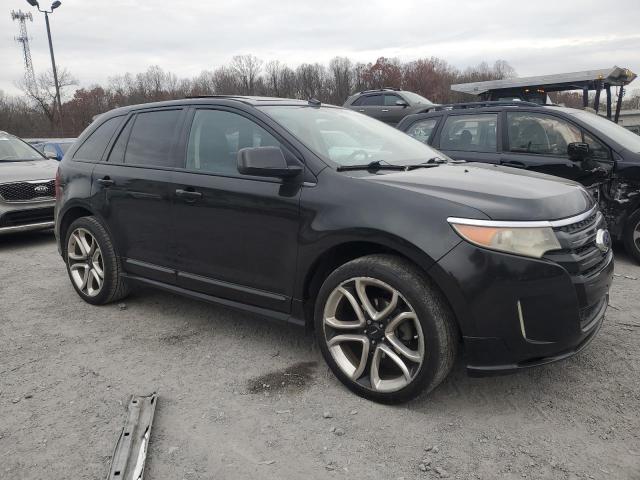 2FMDK4AK3BBA74335 - 2011 FORD EDGE SPORT BLACK photo 4