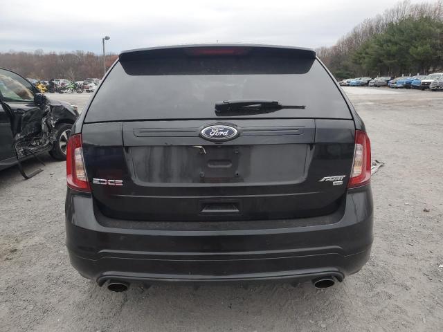 2FMDK4AK3BBA74335 - 2011 FORD EDGE SPORT BLACK photo 6