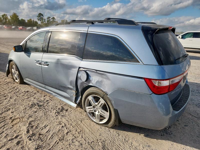 5FNRL5H9XBB069538 - 2011 HONDA ODYSSEY TOURING Gümüş foto 2