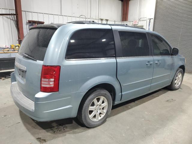 2A8HR54PX8R639509 - 2008 CHRYSLER TOWN & COU TOURING Bleu photo 3