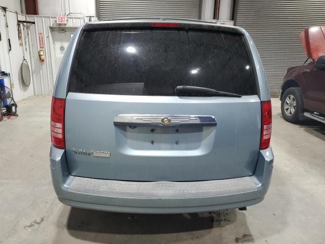 2A8HR54PX8R639509 - 2008 CHRYSLER TOWN & COU TOURING Bleu photo 6