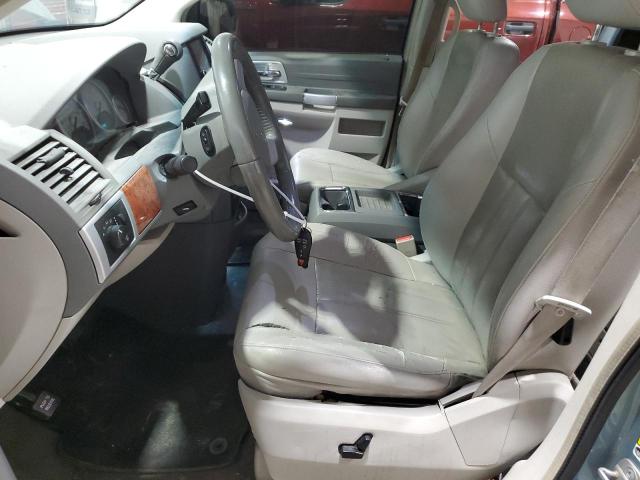 2A8HR54PX8R639509 - 2008 CHRYSLER TOWN & COU TOURING Bleu photo 7