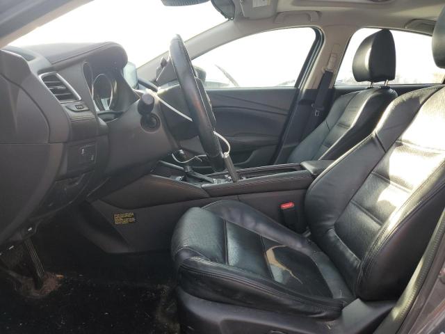 JM1GL1V53H1132546 - 2017 MAZDA 6 TOURING GRAY photo 7