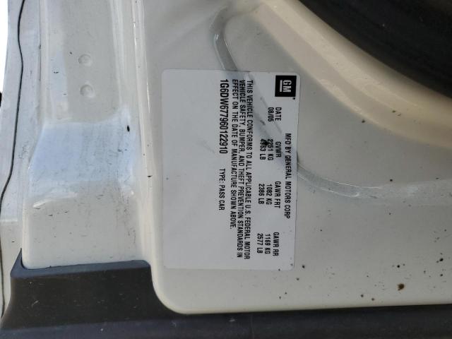 1G6DW677960122910 - 2006 CADILLAC STS თეთრი ფოტო 12