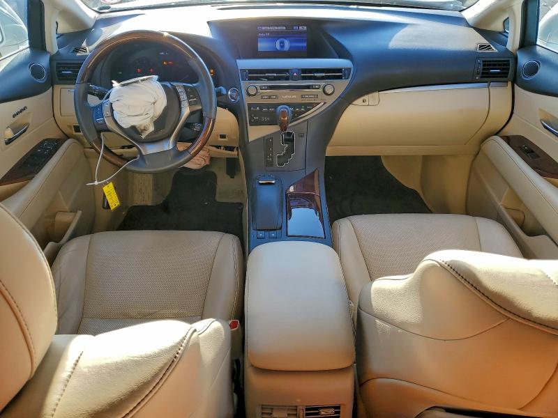 2T2BK1BA6FC334820 - 2015 LEXUS RX 350 BASE WHITE photo 8