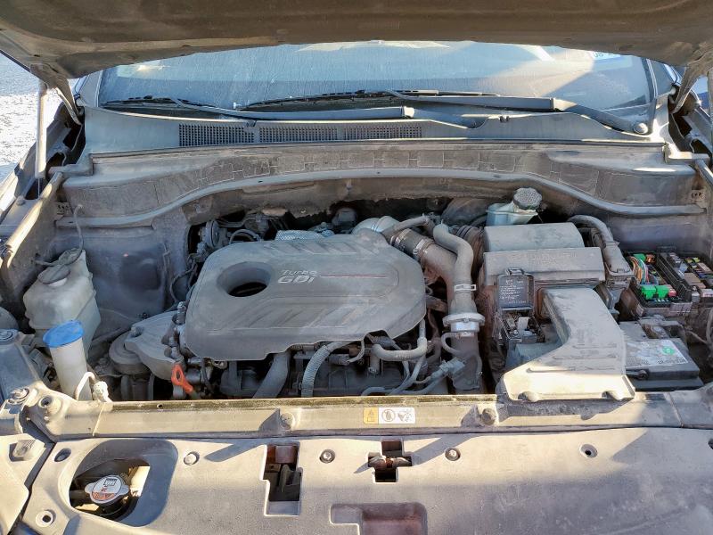 5XYZU4LA7JG548337 - 2018 HYUNDAI SANTA FE S Azul foto 11