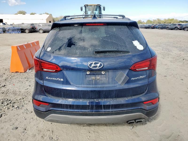 5XYZU4LA7JG548337 - 2018 HYUNDAI SANTA FE S Azul foto 6