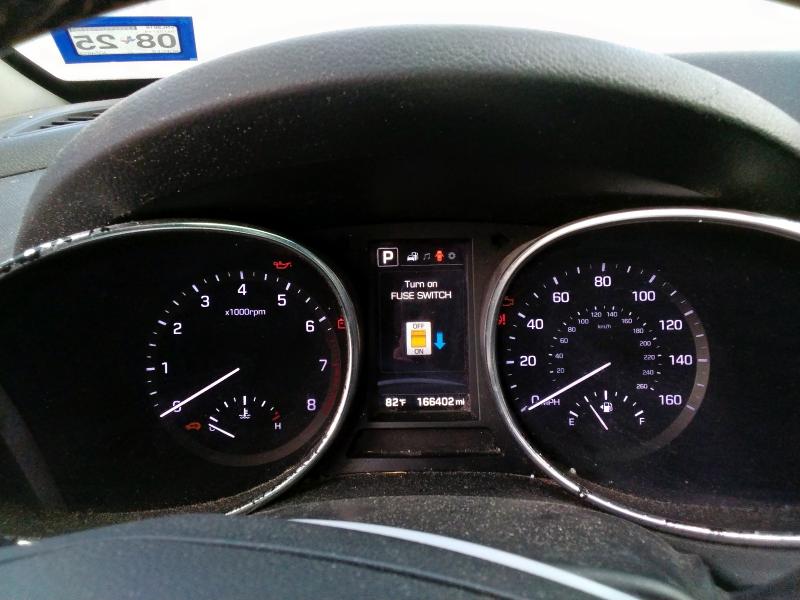 5XYZU4LA7JG548337 - 2018 HYUNDAI SANTA FE S Azul foto 9