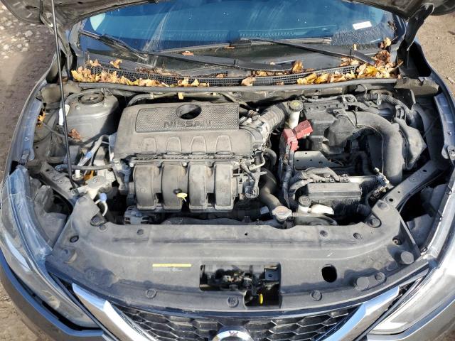 3N1AB7APXKY257987 - 2019 NISSAN SENTRA S 灰色 照片 11