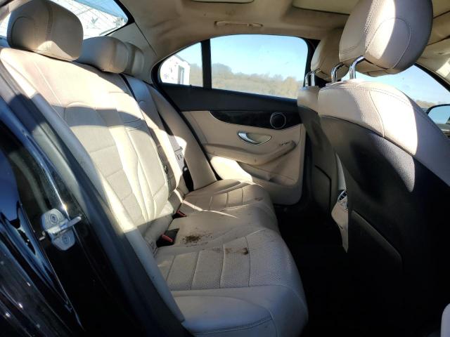 WDDWF4KB2GR143350 - 2016 MERCEDES-BENZ C 300 4MATIC BLACK photo 10