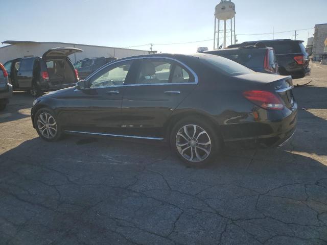 WDDWF4KB2GR143350 - 2016 MERCEDES-BENZ C 300 4MATIC BLACK photo 2