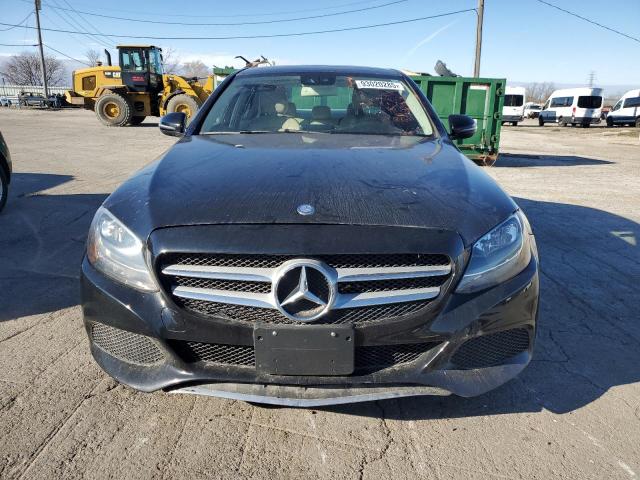 WDDWF4KB2GR143350 - 2016 MERCEDES-BENZ C 300 4MATIC BLACK photo 5