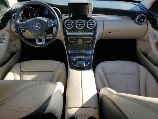 WDDWF4KB2GR143350 - 2016 MERCEDES-BENZ C 300 4MATIC BLACK photo 8