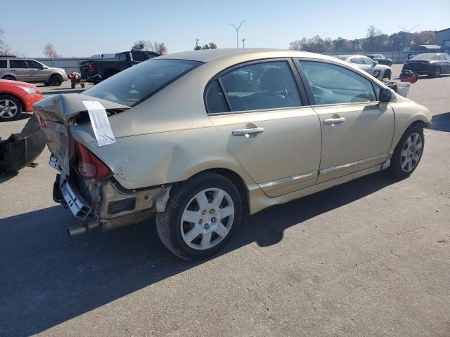 1HGFA16577L061064 - 2007 HONDA CIVIC LX GOLD photo 3