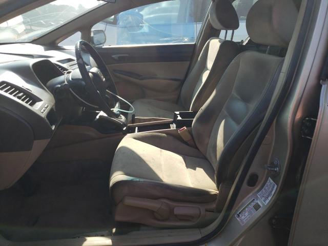 1HGFA16577L061064 - 2007 HONDA CIVIC LX GOLD photo 7