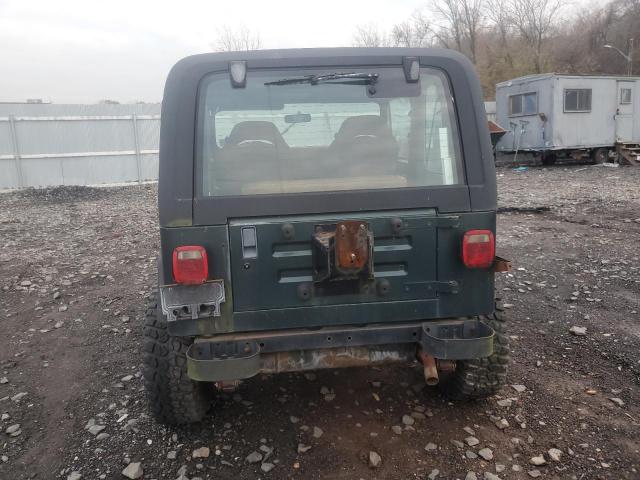 1J4FY19P7RP465527 - 1994 JEEP WRANGLER S GREEN photo 6