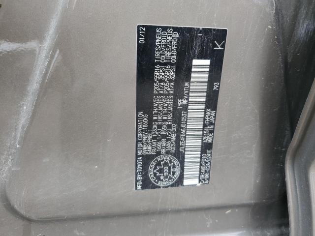 JTLZE4FE6CJ010537 - 2012 TOYOTA SCION XB BROWN photo 13