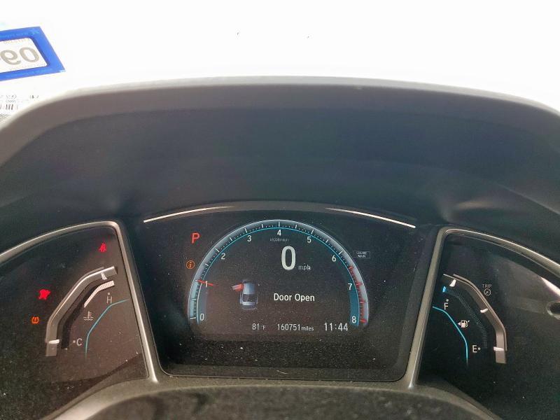 19XFC1F7XGE015067 - 2016 HONDA CIVIC EXL CHARCOAL photo 9