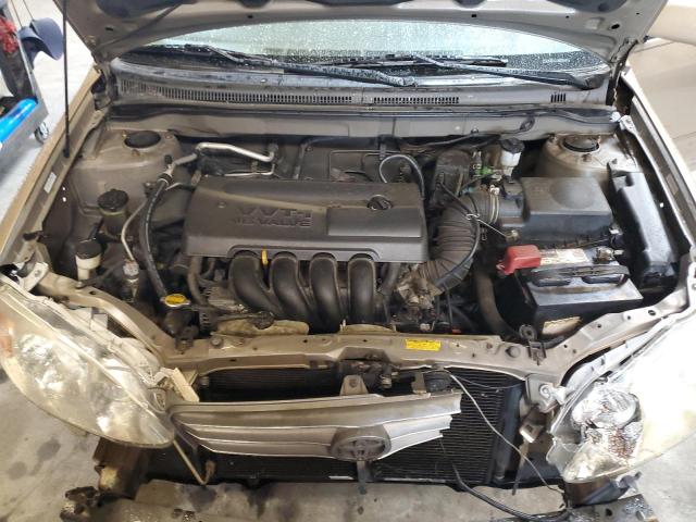 1NXBR32E14Z321614 - 2004 TOYOTA COROLLA CE TAN photo 11