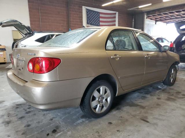1NXBR32E14Z321614 - 2004 TOYOTA COROLLA CE TAN photo 3