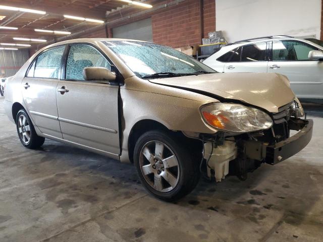 1NXBR32E14Z321614 - 2004 TOYOTA COROLLA CE TAN photo 4