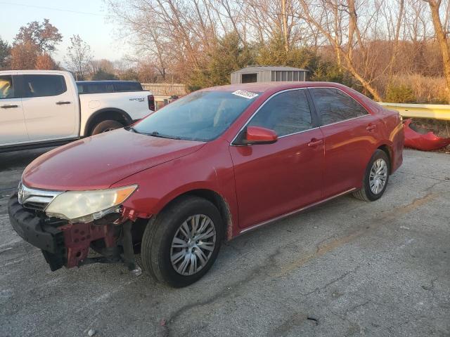 4T4BF1FK7CR204315 - 2012 TOYOTA CAMRY BASE RED photo 1