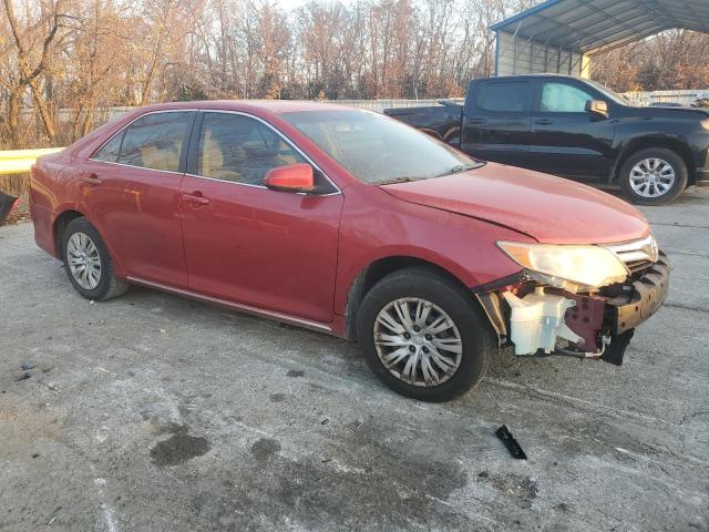 4T4BF1FK7CR204315 - 2012 TOYOTA CAMRY BASE RED photo 4