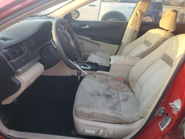 4T4BF1FK7CR204315 - 2012 TOYOTA CAMRY BASE RED photo 7