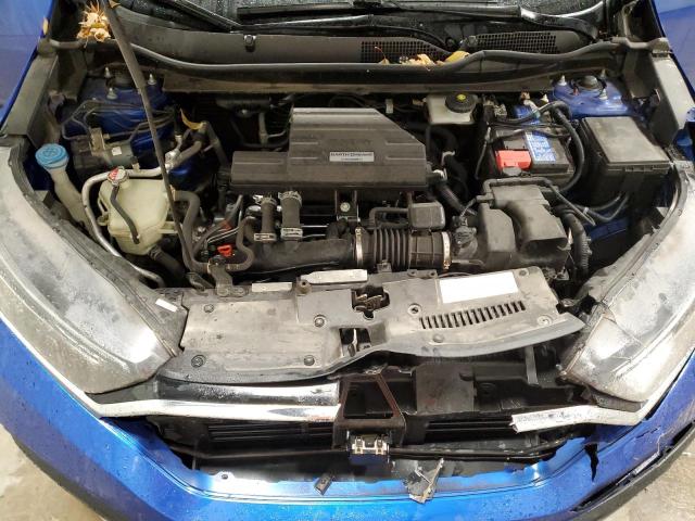 7FARW2H86ME000169 - 2021 HONDA CR-V EXL BLUE photo 11