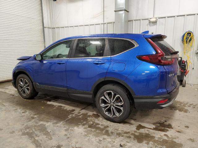 7FARW2H86ME000169 - 2021 HONDA CR-V EXL BLUE photo 2