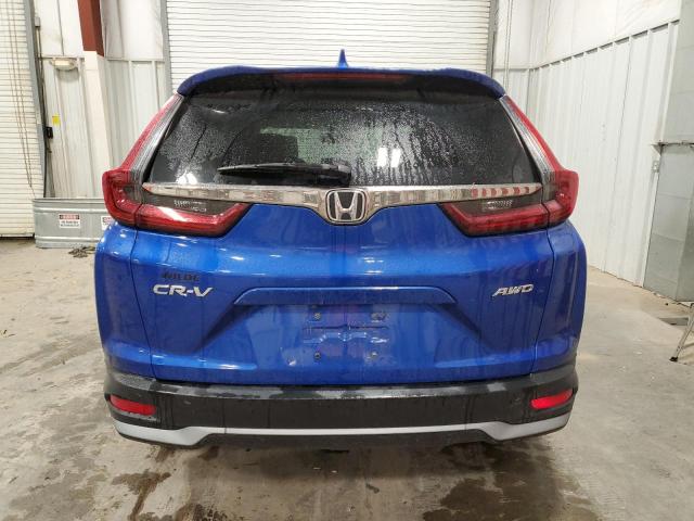 7FARW2H86ME000169 - 2021 HONDA CR-V EXL BLUE photo 6