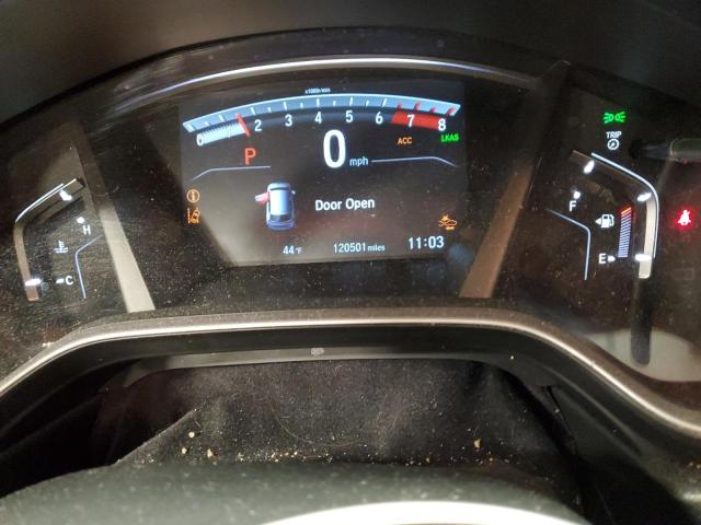 7FARW2H86ME000169 - 2021 HONDA CR-V EXL BLUE photo 9