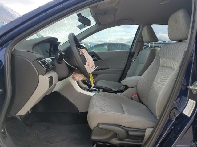 1HGCR2F38HA142992 - 2017 HONDA ACCORD LX 蓝色 照片 7