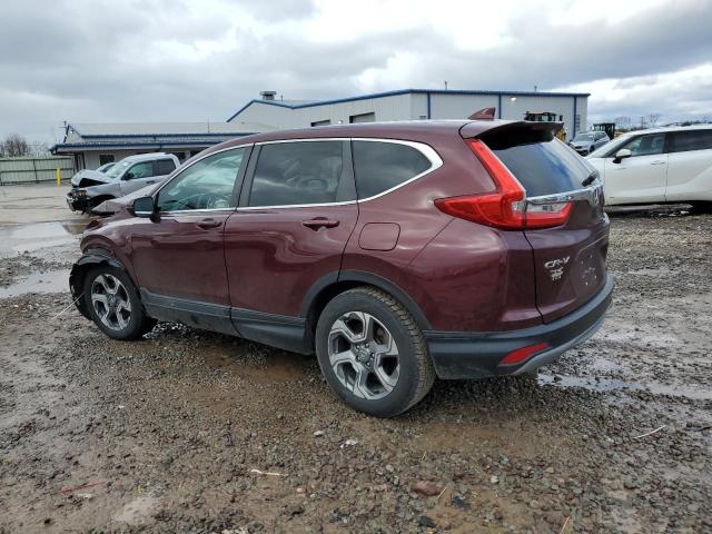 2HKRW2H5XKH652907 - 2019 HONDA CR-V EX 栗色 照片 2