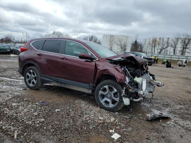 2HKRW2H5XKH652907 - 2019 HONDA CR-V EX 栗色 照片 4