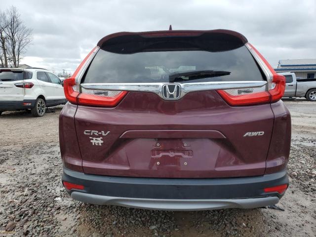 2HKRW2H5XKH652907 - 2019 HONDA CR-V EX 栗色 照片 6