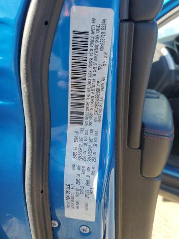 1C4PJMBS1HW652068 - 2017 JEEP CHEROKEE TRAILHAWK BLUE photo 12