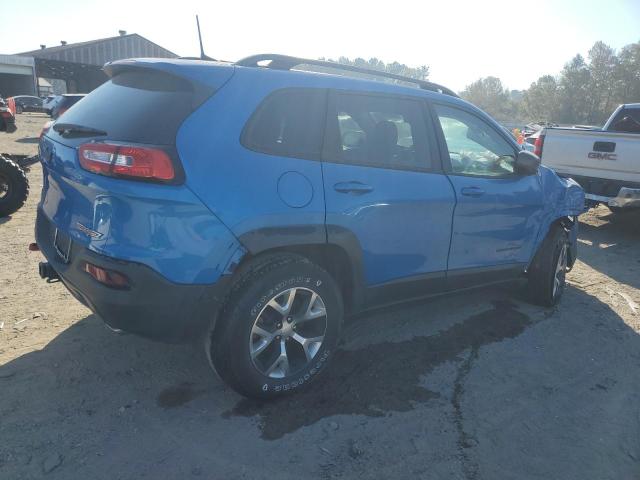 1C4PJMBS1HW652068 - 2017 JEEP CHEROKEE TRAILHAWK BLUE photo 3