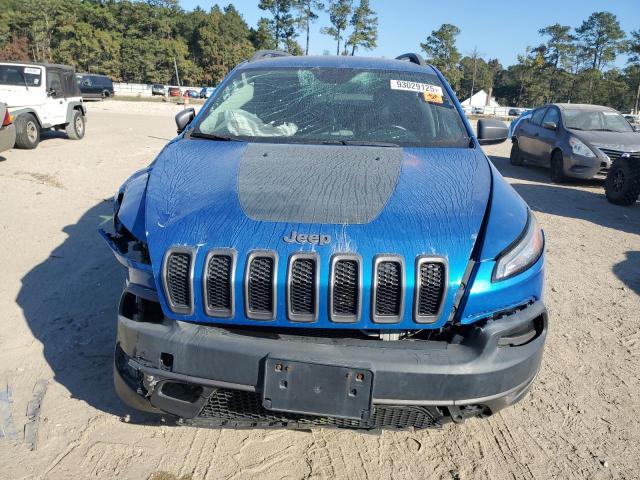 1C4PJMBS1HW652068 - 2017 JEEP CHEROKEE TRAILHAWK BLUE photo 5