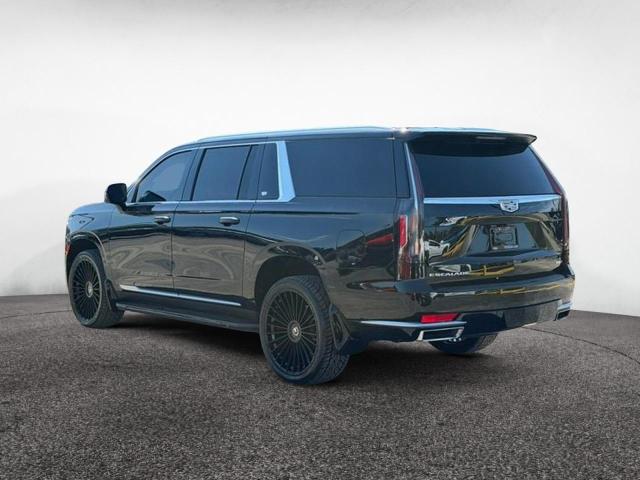 1GYS3JKTXPR491982 - 2023 CADILLAC ESCALADE ESV LUXURY BLACK photo 3