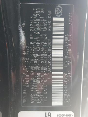 4T1DAACK6SU602006 - 2025 TOYOTA CAMRY XSE 黑色 照片 13